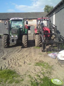 Fendt 309 Vario TMS + Pronar 82SA