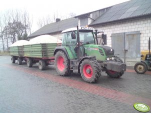 Fendt 309 Vario TMS + Przyczepy Pronar