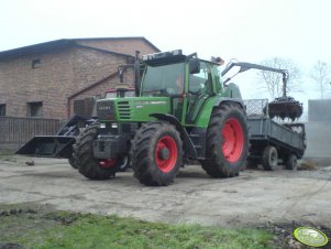 Fendt 310 + rozrzutnik obornika