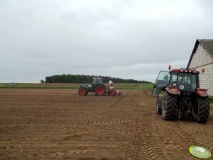 Fendt 312 + Accord Optima & Case JX90