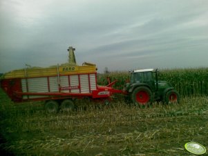 Fendt 312 i Pottinger Faro 4000