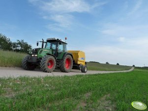 Fendt 312 TMS + New Holland BR6090