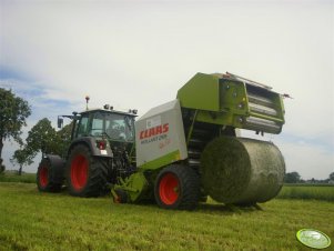 Fendt 312 Vario + Claas Rollant 255RC