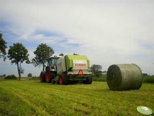 Fendt 312 Vario + Claas Rollant 255RC