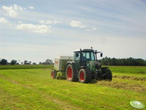Fendt 312 Vario + Claas Rollant 255RC
