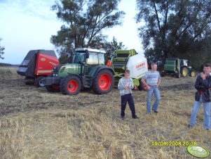 Fendt 312 VARIO + Claas Variant 280rc