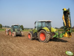 Fendt 312 Vario i Claas 610c