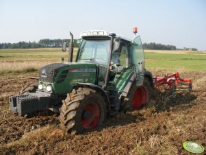 Fendt 312 vario i Kongskilde delta 3m