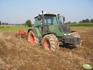 Fendt 312 Vario i Kongskilde delta 3m