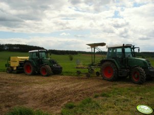 Fendt 312 vario i Krone RP1250