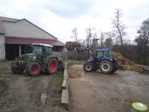 Fendt 312 Vario i New Holland TD80D Plus