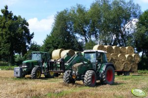 Fendt 312 Vario + Stoll