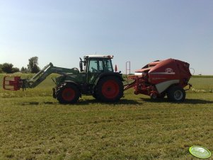 Fendt 312 Vario TMS + Lely Welger RP 435 Master