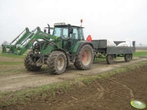 Fendt 312 Vario TMS + Stoll FZ 30