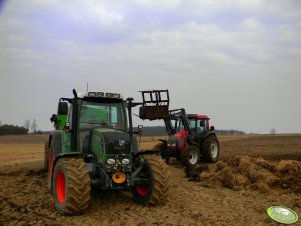 Fendt 312 vario & Valtra A95