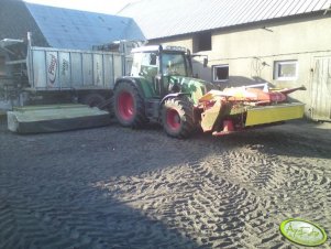 Fendt 412 & Claas Disco 3050C Plus & Pottinger Alpha Motion