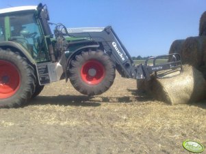 Fendt 412 + Quicke Q55