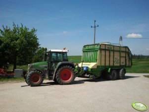 Fendt 412 vario + Krone XXL/D