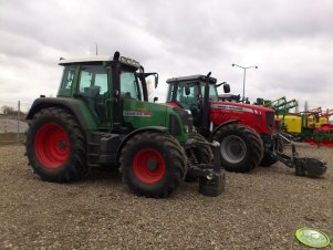 Fendt 412 Vario & Massey Ferguson 7499