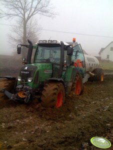 Fendt 412 Vario TMS + Joskin 8400l