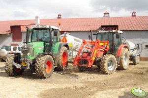 Fendt 412 Vario TMS + Joskin 8400l