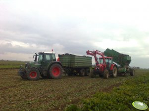 Fendt 412 + Wielton12t + Zetor 9641 + Stoll V202