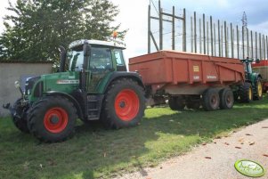 Fendt 413 + przyczepa