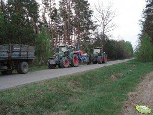 Fendt 413 Vario and Fendt 512C Turboshift