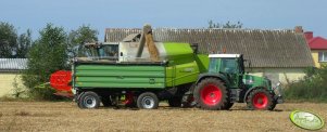 Fendt 415 Vario TMS + Wielton PRS-2/W10 + Claas Tucano 320