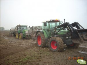 Fendt 511 + JD 7710