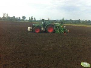 Fendt 514 C z Amazone KE 3000 Super + AD 3000 Super