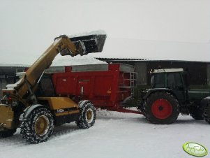 Fendt 515 C + Vaia + CAT TH62