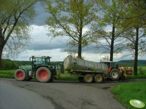 Fendt 515 + HTS, Zetor + RAU D2