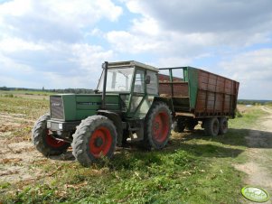 Fendt 611 ls & Rozrzutnik 