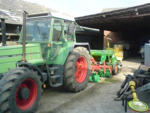 Fendt 611 lsa i agregat uprawowo siewny