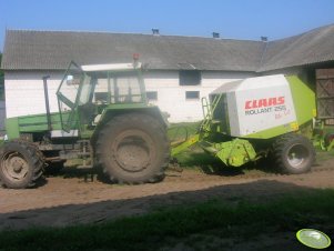 Fendt 611ls + Claas Rollant 255rc