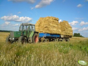 Fendt 611LS + przyczepy