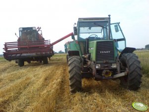 Fendt 611LSA Turbomatik & Bizon Z058 Rekord