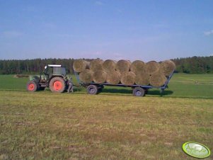 Fendt 612 + przyczepa