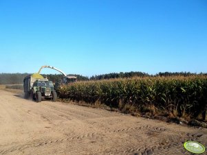 Fendt 612 + Veenhuis  & Claas Jaguar 870 + Claas RU600