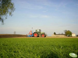 Fendt 714 Vario TMS + Monosem