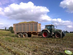 Fendt 714 Vario TMS + Veenhuis