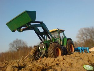 Fendt 714vario+Lemken Thorit