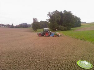 Fendt 716 + agregat uprawowo-siewny