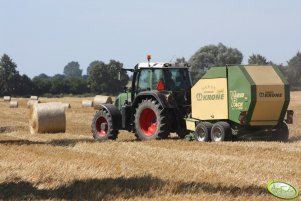 Fendt 716 + Krone Vario Pack