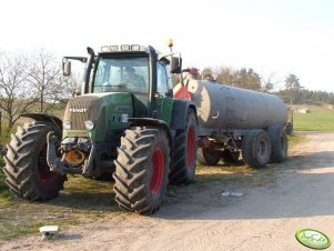 Fendt 716 Vario +  Beczkowoz 10m3