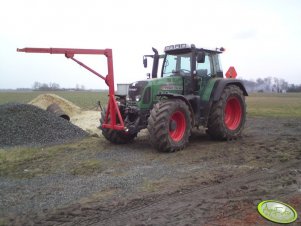 Fendt 716 Vario TMS + Dzwig do BigBagów