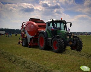 Fendt 716 Vario TMS + Lely Welger RPC 445 Tornado