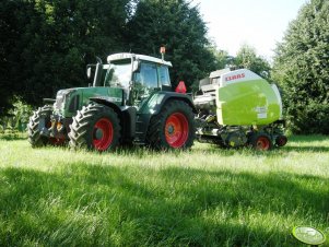 Fendt 718 TMS + Claas Variant 385 