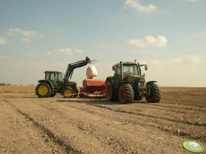 Fendt 718 TMS + Rapid 400s 